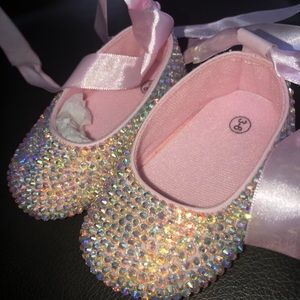 Gorgeous never worn Swarovski crystal baby ballet